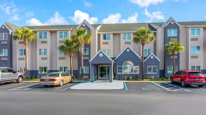 Microtel Inn  and  Suites Panama City Exterior. Images powered by <a href="https://iceportal.shijigroup.com" target="_blank" rel="noopener">Ice Portal</a>.