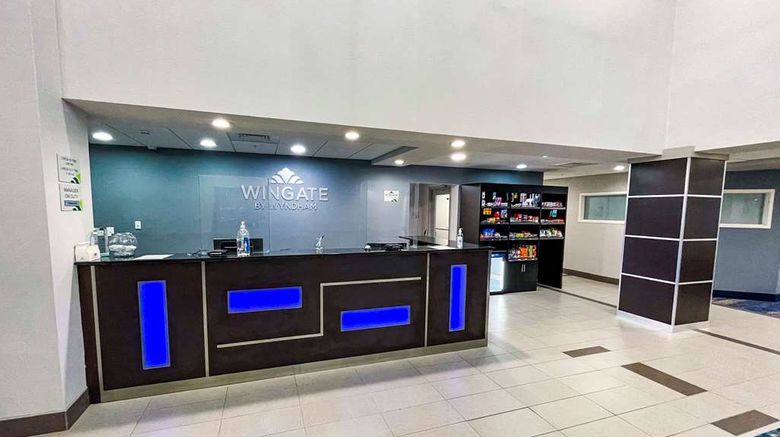 <b>Wingate by Wyndham Panama City Area Lobby</b>. Images powered by <a href="https://iceportal.shijigroup.com/" title="IcePortal" target="_blank">IcePortal</a>.