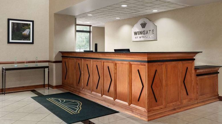 <b>Wingate by Wyndham Louisville East Lobby</b>. Images powered by <a href="https://iceportal.shijigroup.com/" title="IcePortal" target="_blank">IcePortal</a>.