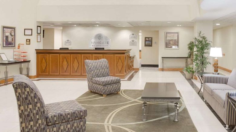 <b>Wingate by Wyndham Bridgeport Lobby</b>. Images powered by <a href="https://iceportal.shijigroup.com/" title="IcePortal" target="_blank">IcePortal</a>.