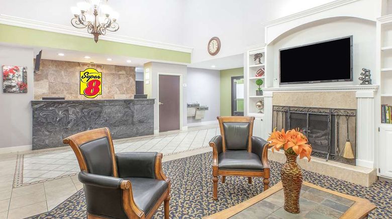 <b>Super 8  Lowell/Bentonville/Rogers Area Lobby</b>. Images powered by <a href="https://iceportal.shijigroup.com/" title="IcePortal" target="_blank">IcePortal</a>.