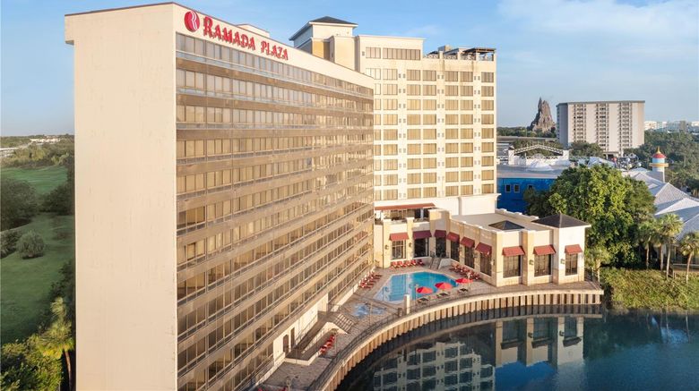 <b>Ramada Plaza Resort & Suites Intl Drive Exterior</b>. Images powered by <a href="https://iceportal.shijigroup.com/" title="IcePortal" target="_blank">IcePortal</a>.