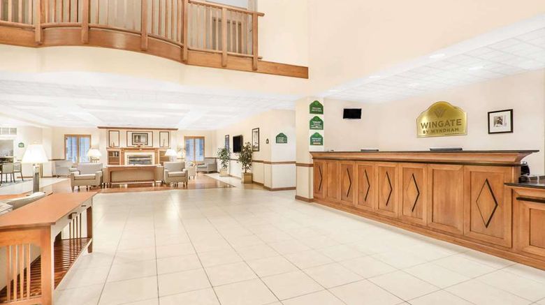 <b>Wingate by Wyndham Ellicottville Lobby</b>. Images powered by <a href="https://iceportal.shijigroup.com/" title="IcePortal" target="_blank">IcePortal</a>.