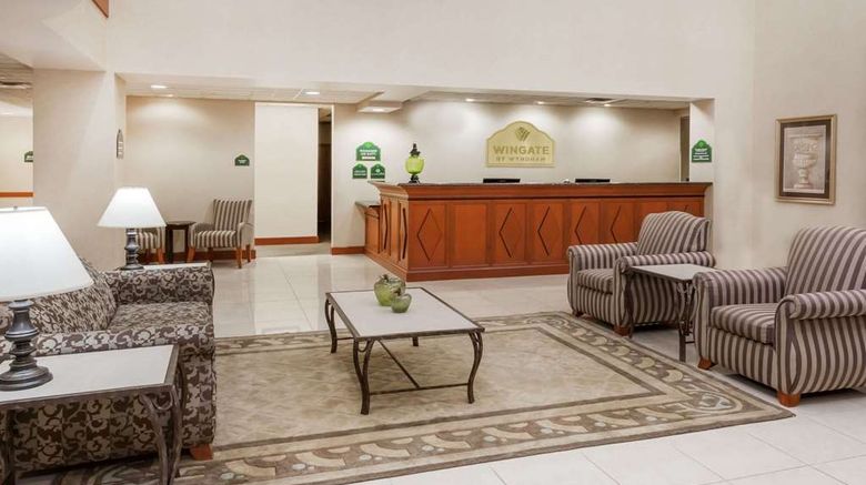 <b>Wingate by Wyndham Peoria Lobby</b>. Images powered by <a href="https://iceportal.shijigroup.com/" title="IcePortal" target="_blank">IcePortal</a>.