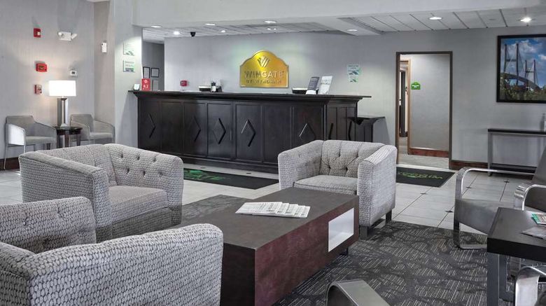 <b>Wingate by Wyndham Savannah Airport Lobby</b>. Images powered by <a href="https://iceportal.shijigroup.com/" title="IcePortal" target="_blank">IcePortal</a>.