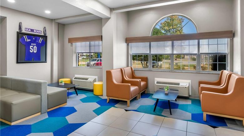 <b>Microtel Inn & Suites by Wyndham Conway Lobby</b>. Images powered by <a href="https://iceportal.shijigroup.com/" title="IcePortal" target="_blank">IcePortal</a>.
