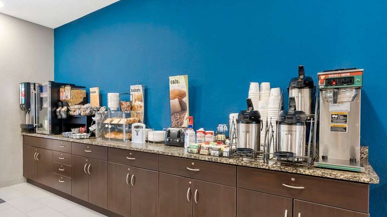 <b>Microtel Inn & Suites Brooksville Restaurant</b>. Images powered by <a href="https://iceportal.shijigroup.com/" title="IcePortal" target="_blank">IcePortal</a>.