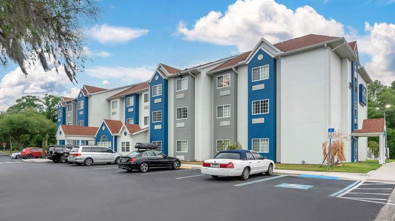 Microtel Inn  and  Suites Brooksville Exterior. Images powered by <a href="https://iceportal.shijigroup.com" target="_blank" rel="noopener">Ice Portal</a>.