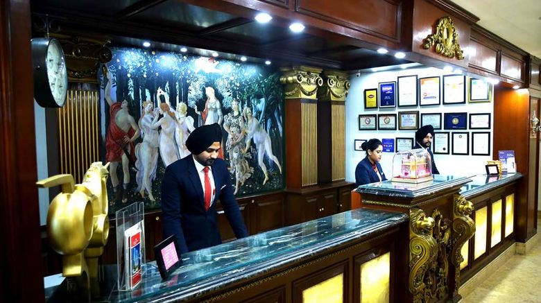 <b>Ramada by Wyndham Amritsar Lobby</b>. Images powered by <a href="https://iceportal.shijigroup.com/" title="IcePortal" target="_blank">IcePortal</a>.