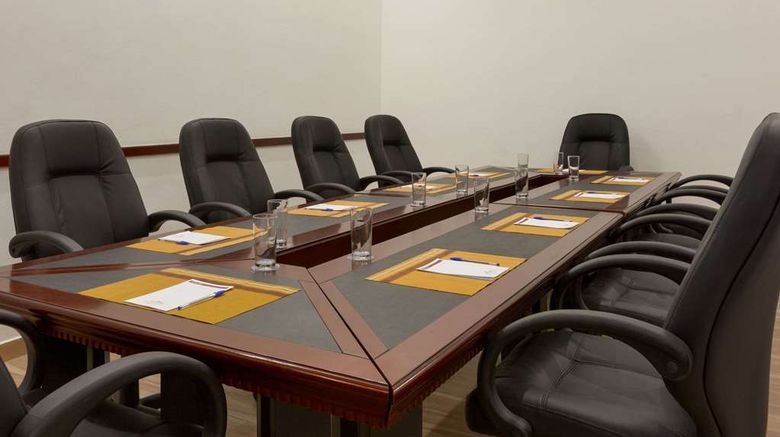 <b>Hawthorn Suites by Wyndham Abuja Meeting</b>. Images powered by <a href="https://iceportal.shijigroup.com/" title="IcePortal" target="_blank">IcePortal</a>.