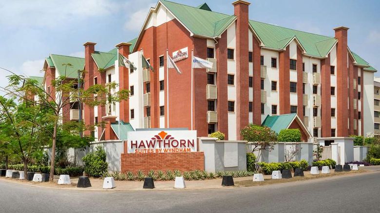 <b>Hawthorn Suites by Wyndham Abuja Exterior</b>. Images powered by <a href="https://iceportal.shijigroup.com/" title="IcePortal" target="_blank">IcePortal</a>.