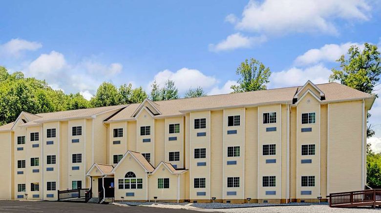 Microtel Inn  and  Suites Bryson City Exterior. Images powered by <a href="https://iceportal.shijigroup.com" target="_blank" rel="noopener">Ice Portal</a>.