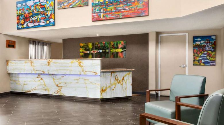 <b>Days Inn Miramichi NB Lobby</b>. Images powered by <a href="https://iceportal.shijigroup.com/" title="IcePortal" target="_blank">IcePortal</a>.