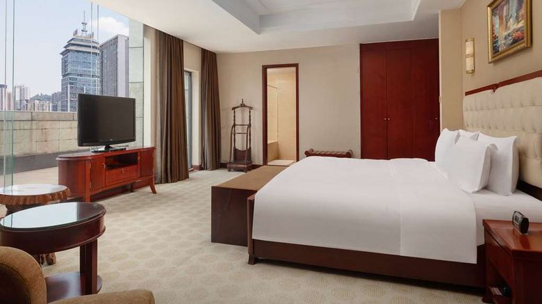 <b>Ramada Plaza Chongqing West Hotel Room</b>. Images powered by <a href="https://iceportal.shijigroup.com/" title="IcePortal" target="_blank">IcePortal</a>.