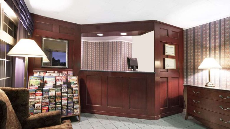 <b>Knights Inn Kingston Lobby</b>. Images powered by <a href="https://iceportal.shijigroup.com/" title="IcePortal" target="_blank">IcePortal</a>.