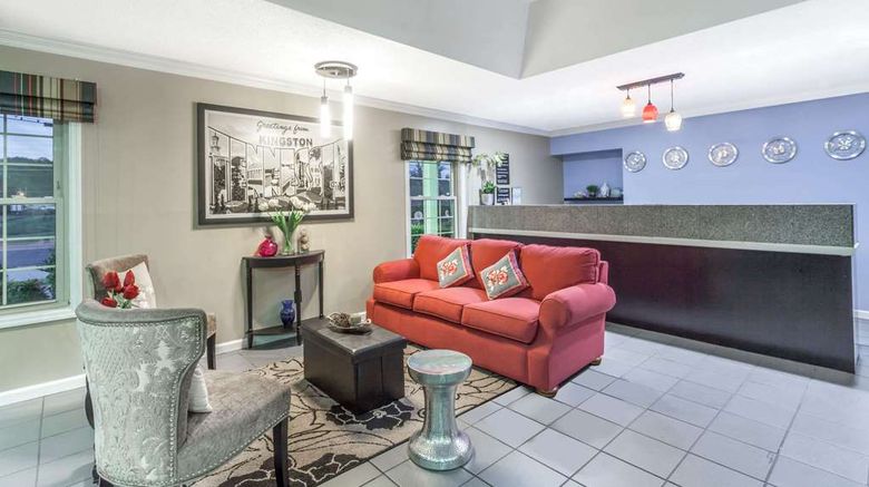 <b>Super 8 Kingston Lobby</b>. Images powered by <a href="https://iceportal.shijigroup.com/" title="IcePortal" target="_blank">IcePortal</a>.