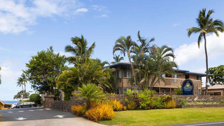 Days Inn by Wyndham Maui Oceanfront Exterior. Images powered by <a href="https://iceportal.shijigroup.com" target="_blank" rel="noopener">Ice Portal</a>.