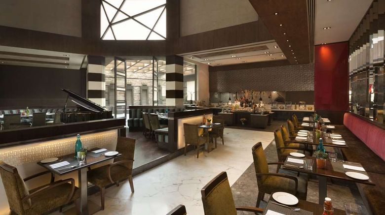 <b>Ramada by Wyndham Gurgaon Central Restaurant</b>. Images powered by <a href="https://iceportal.shijigroup.com/" title="IcePortal" target="_blank">IcePortal</a>.