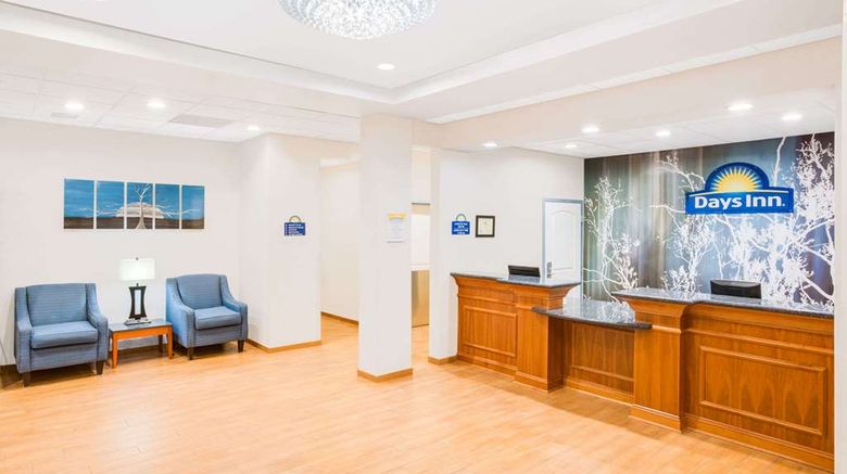 <b>Days Inn Evans Mills/Fort Drum Lobby</b>. Images powered by <a href="https://iceportal.shijigroup.com/" title="IcePortal" target="_blank">IcePortal</a>.