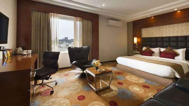 <b>Ramada Ahmedabad Room</b>. Images powered by <a href="https://iceportal.shijigroup.com/" title="IcePortal" target="_blank">IcePortal</a>.