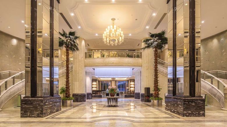 <b>Ramada Plaza Qiandeng Kunshan Lobby</b>. Images powered by <a href="https://iceportal.shijigroup.com/" title="IcePortal" target="_blank">IcePortal</a>.