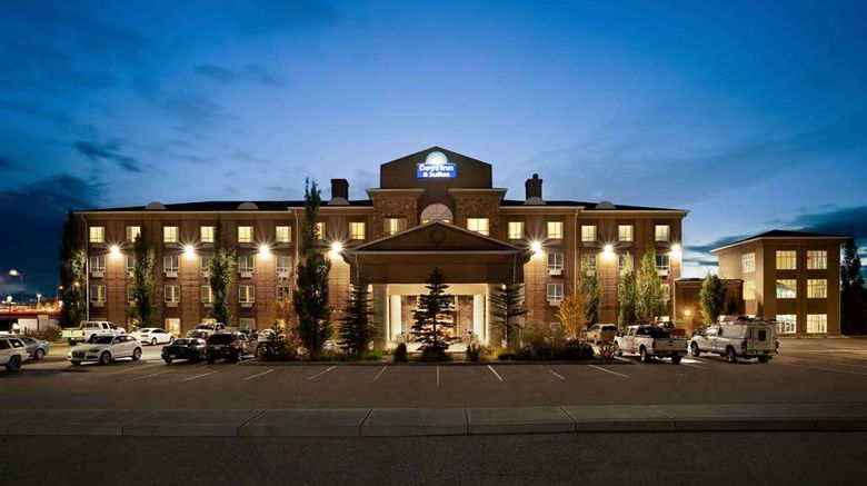 <b>Days Inn and Suites Strathmore Exterior</b>. Images powered by <a href="https://iceportal.shijigroup.com/" title="IcePortal" target="_blank">IcePortal</a>.