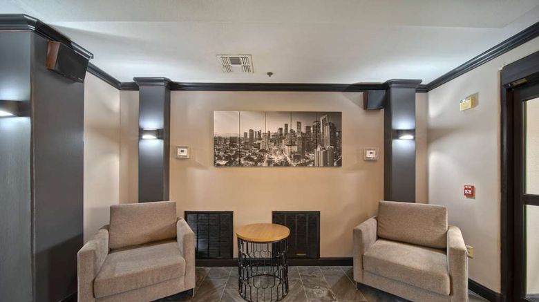 <b>Wingate by Wyndham Houston IAH Airport Lobby</b>. Images powered by <a href="https://iceportal.shijigroup.com/" title="IcePortal" target="_blank">IcePortal</a>.
