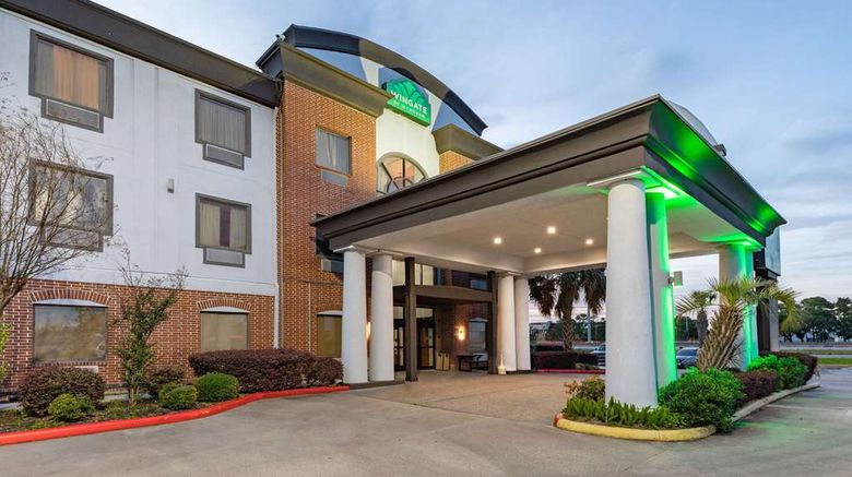 <b>Wingate by Wyndham Houston IAH Airport Exterior</b>. Images powered by <a href="https://iceportal.shijigroup.com/" title="IcePortal" target="_blank">IcePortal</a>.