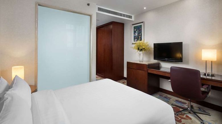 <b>Ramada by Wyndham Beijing Airport Room</b>. Images powered by <a href="https://iceportal.shijigroup.com/" title="IcePortal" target="_blank">IcePortal</a>.
