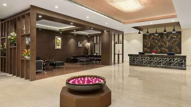 <b>Ramada by Wyndham Neemrana Lobby</b>. Images powered by <a href="https://iceportal.shijigroup.com/" title="IcePortal" target="_blank">IcePortal</a>.
