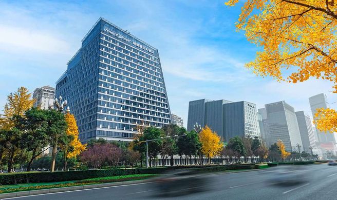 Howard Johnson Hi-Tech Plaza Chengdu Exterior