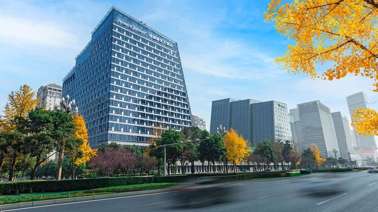 <b>Howard Johnson Hi-Tech Plaza Chengdu Exterior</b>. Images powered by <a href="https://iceportal.shijigroup.com/" title="IcePortal" target="_blank">IcePortal</a>.