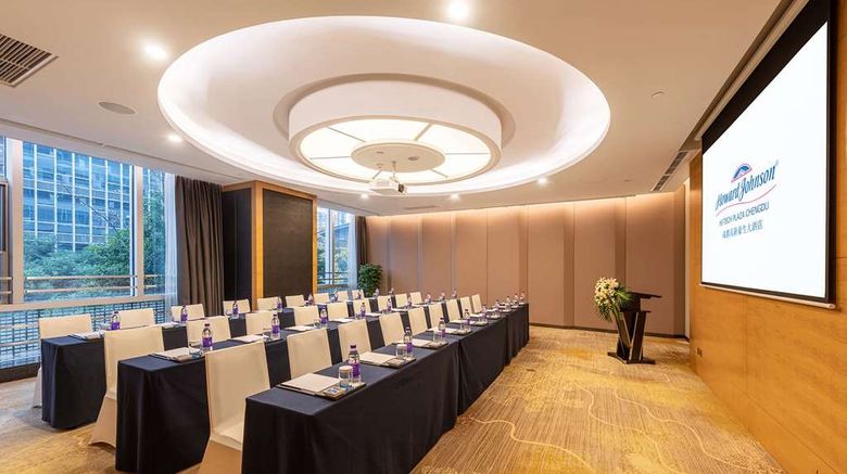 <b>Howard Johnson Hi-Tech Plaza Chengdu Meeting</b>. Images powered by <a href="https://iceportal.shijigroup.com/" title="IcePortal" target="_blank">IcePortal</a>.