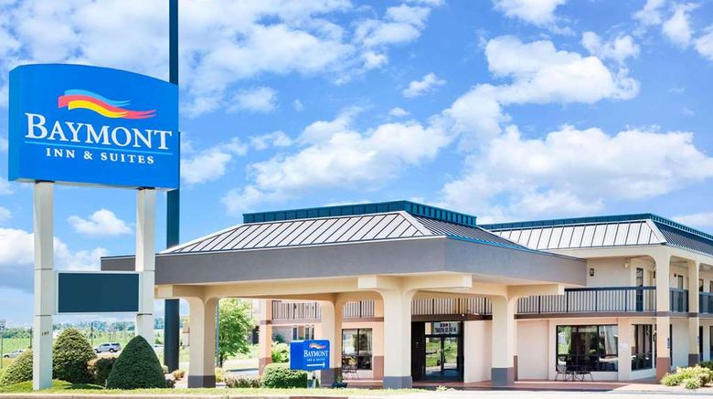 Baymont Inn/Suites Clarksville Northeast Exterior. Images powered by <a href="https://iceportal.shijigroup.com" target="_blank" rel="noopener">Ice Portal</a>.