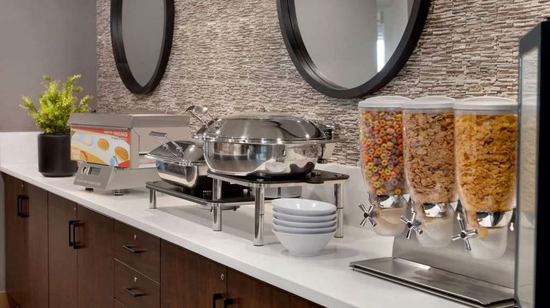<b>Microtel Inn and Suites Estevan Restaurant</b>. Images powered by <a href="https://iceportal.shijigroup.com/" title="IcePortal" target="_blank">IcePortal</a>.