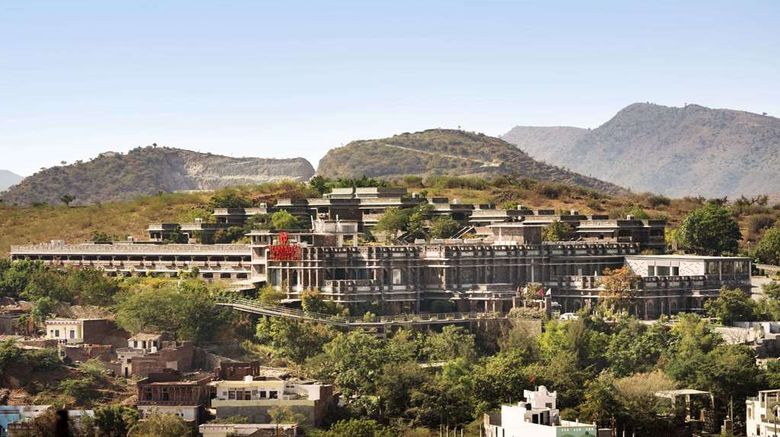 <b>Ramada by Wyndham Udaipur Resort & Spa Exterior</b>. Images powered by <a href=https://www.travelagewest.com/Hotels/Udaipur-India/