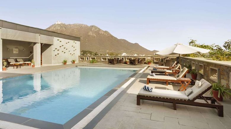 <b>Ramada by Wyndham Udaipur Resort & Spa Pool</b>. Images powered by <a href=https://www.travelagewest.com/Hotels/Udaipur-India/