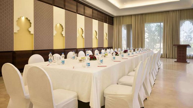 <b>Ramada by Wyndham Udaipur Resort & Spa Meeting</b>. Images powered by <a href=https://www.travelagewest.com/Hotels/Udaipur-India/