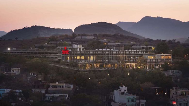 <b>Ramada by Wyndham Udaipur Resort & Spa Exterior</b>. Images powered by <a href=https://www.travelagewest.com/Hotels/Udaipur-India/