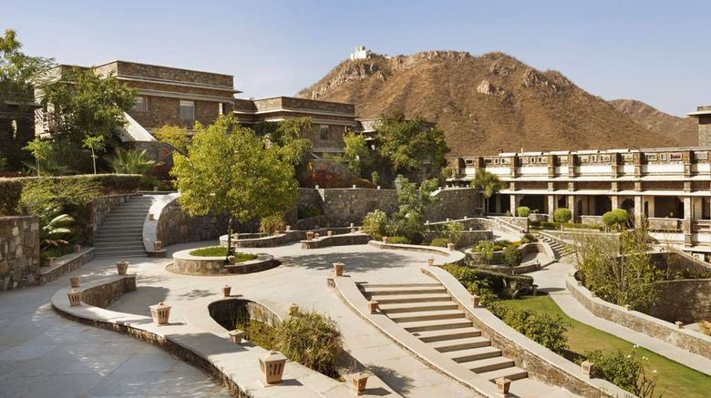 <b>Ramada by Wyndham Udaipur Resort & Spa Exterior</b>. Images powered by <a href=https://www.travelagewest.com/Hotels/Udaipur-India/