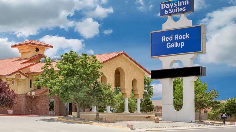 Days Inn  and  Suites Red Rock-Gallup Exterior. Images powered by <a href="https://iceportal.shijigroup.com" target="_blank" rel="noopener">Ice Portal</a>.