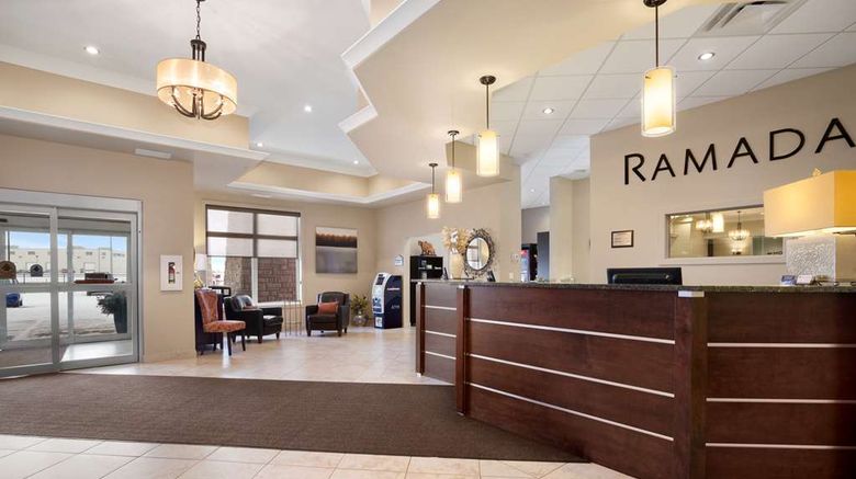 <b>Ramada Emerald Park Regina East Lobby</b>. Images powered by <a href="https://iceportal.shijigroup.com/" title="IcePortal" target="_blank">IcePortal</a>.