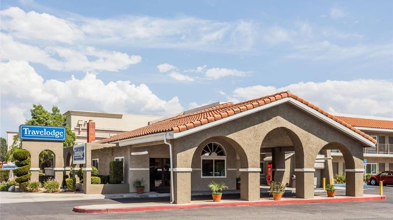 <b>Travelodge Hemet CA Exterior</b>. Images powered by <a href="https://iceportal.shijigroup.com/" title="IcePortal" target="_blank">IcePortal</a>.