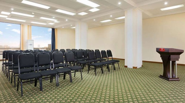 <b>Ramada by Wyndham Tashkent Meeting</b>. Images powered by <a href="https://iceportal.shijigroup.com/" title="IcePortal" target="_blank">IcePortal</a>.