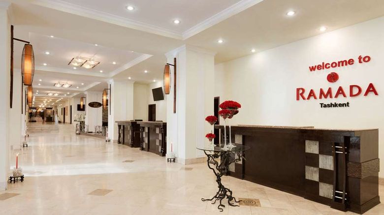 <b>Ramada by Wyndham Tashkent Lobby</b>. Images powered by <a href="https://iceportal.shijigroup.com/" title="IcePortal" target="_blank">IcePortal</a>.