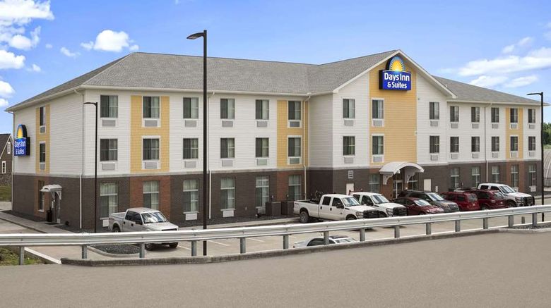 Days Inn  and  Suites Belmont Exterior. Images powered by <a href="https://iceportal.shijigroup.com" target="_blank" rel="noopener">Ice Portal</a>.