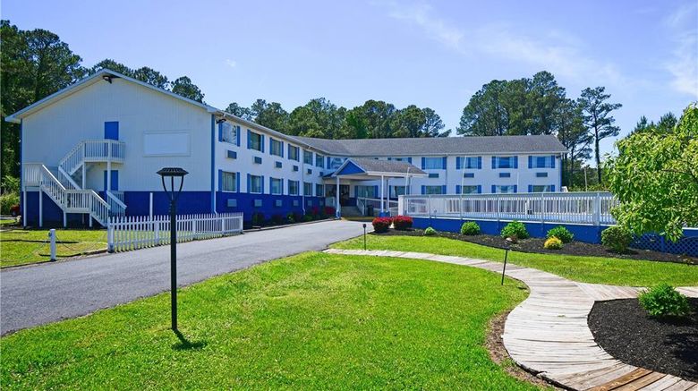 <b>Days Inn Chincoteague Island Exterior</b>. Images powered by <a href="https://iceportal.shijigroup.com/" title="IcePortal" target="_blank">IcePortal</a>.