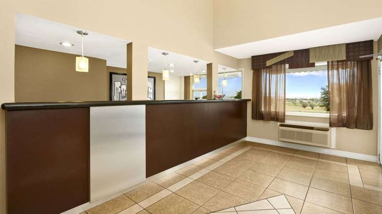 <b>Super 8 Fort Worth Lobby</b>. Images powered by <a href="https://iceportal.shijigroup.com/" title="IcePortal" target="_blank">IcePortal</a>.