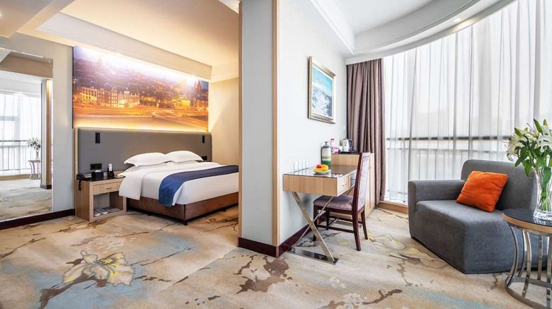 <b>Ramada Linyi North Room</b>. Images powered by <a href="https://iceportal.shijigroup.com/" title="IcePortal" target="_blank">IcePortal</a>.