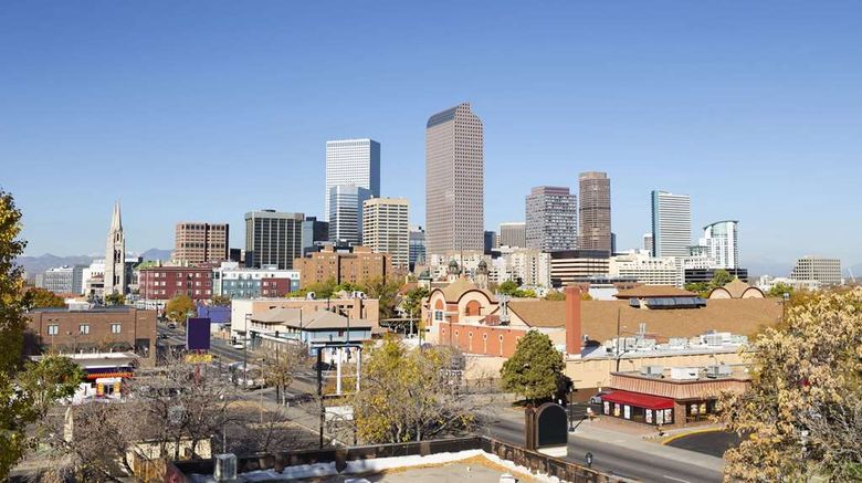 <b>Days Inn Denver Downtown Exterior</b>. Images powered by <a href="https://iceportal.shijigroup.com/" title="IcePortal" target="_blank">IcePortal</a>.